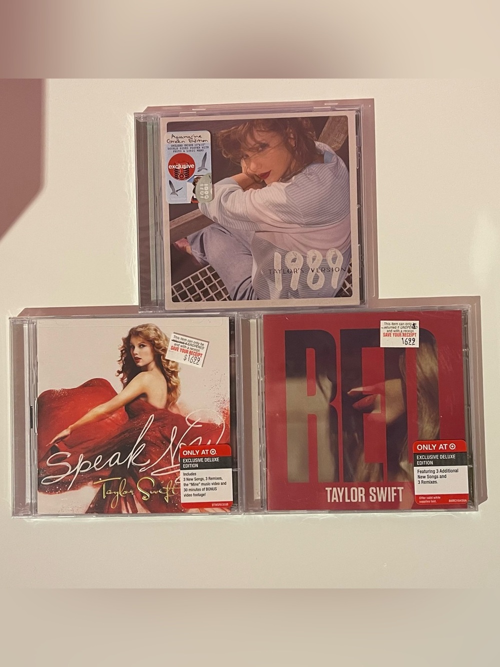 SEALED! Taylor Swift Target CD Bundle